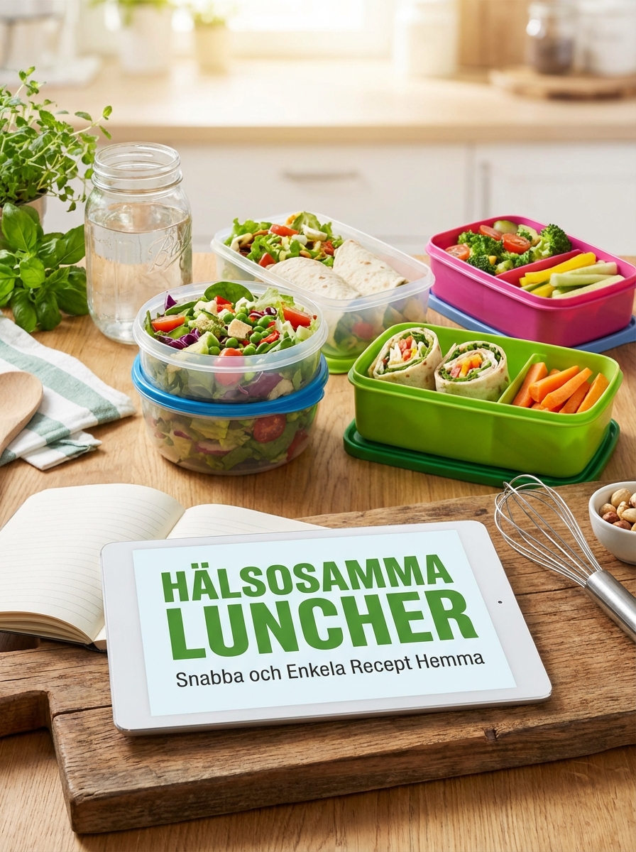 Nyttiga luncher – snabba och enkla recept hemma